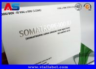 SomatropinボディービルをやるHcgは注文の丸薬箱/薬のカートン箱を錠剤にします